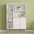 HANAH HOME Polica za knjige Lumo White