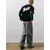 Pull&Bear Majica STWD črna/bela