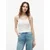 Tommy Jeans Top ESSENTIAL mornarska/bela