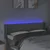 LED uzglavlje svjetlosivo 147x16x78/88 cm od tkanine