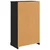 Highboard Crni hrast 60 x 35,5 x 103,5 cm Konstruirano drvo