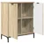 Kreveta Sonoma hrast 69,5 x 33 x 82 cm Konstruirano drvo