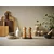 Stand for 2 grinders, without handle, bamboo, Linea, Matte Black - P
