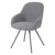 Carryhome STOL, les, kovina, tekstil siva