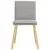 Vidaxl Jedilni stoli 4 kosi Cloud Grey Fabric