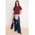 Trendyol Milla Ženska majica TWOSS26TS00153, Bordo