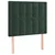 Vidaxl Box spring postelja z vzmetnico temno zelena 120x200 cm žamet