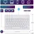 Futrola Leather 10-11 in sa bluetooth tastaturom, Bela