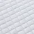 Vidaxl Blazine za vzmetnice Bela 200 x 200 cm
