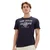 TOM TAILOR Majica temno modra/bela