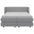 Boxspring Krevet Elodie 160/200 cm , srebrna