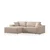 ATELIER DEL SOFA Ugaona garnitura Pirlo Corner Left Ecru