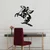 Wallity Zidna dekoracija Banksy 10, 68 x 72, Crna