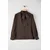 Trendyol Curve Ženska bluza Tbbaw26Af00037, Braon