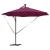 Suncobran S LED lampica Bordeaux Crvena 294 x 294 x 248 cm