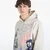 Mikina RIPNDIP Goosebumps Zip Hoodie Bone S