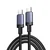Ugreen USB-C PD 100W 5A 3m kabel - črn