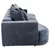 Mega Sofa Berg tamnoplava