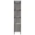 Regal za knjige s vratima boja hrasta 44,5x30x154,5 cm drveni