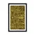Plakat s paspartujem tekstura Mandale - 30x45 silver