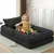 Atelier Del Sofa Exclusive 150 dečiji ležaj od sunđera 90 × 45 × 150 cm, dimljeno staklo