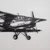 Wallity Zidna dekoracija Airplane-APT322MS, 39x74 cm, 1.5 mm, Crna