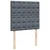 Vidaxl Box spring postelja z vzmetnico temno siva 100x200 cm žamet