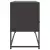 TV ormarić crni 100,5x39x60,5 cm čelični