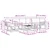 Set vanjskih sofa s jastukom 8 pcs Bijela i antracit Poliester