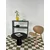 Hanah Home Klub sto Lilyum 42, 69x42x69 cm, Crni