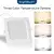 Aigostar - LED ugradno svetlo/6W/230V 3000K 12x12 cm belo