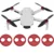 shumee Pokrovi motorjev za DJI Mavic Mini/2/SE/3/3 PRO/4 PRO - rdeči