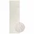 vidaXL Preproga Krem 50 x 100 cm 100% poliester 3 mm Pralna