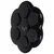 Northix Stenska blazinica za boksarski trening, Bluetooth LED, rokavice