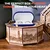 EscapeWelt 3D lesena sestavljanka Secret Maze Box zložena