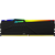 DDR5 64GB (4x16GB) 6000MT/s [FURY BEAST RGB], Non-ECC UDIMM, CL40 1.35V, 288-Pin 1Rx8, Black, Memory Kit, w/RGB Heatsink, XMP