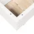 Vrtna sadilica bijela 70 x 40 x 26,5 cm od masivne borovine