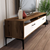 Hanah Home TV komoda sa policama Istanbul, 180 cm, Orah-bela