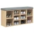 Klupa za cipele boja hrasta 102 x 32 x 50 cm konstruirano drvo