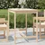 Vrtni stol 121x82,5x110 cm od masivne borovine