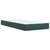 Vidaxl Box spring postelja z vzmetnico temno zelena 90x200 cm žamet