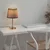 Opviq Stona lampa 5103, 21x21x39 cm, IP20, Braon-zlatne boje