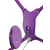 Pipedream Fantasy For Her Ultimate Butterfly Strap-On Purple