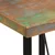 Barski stol 55 x 55 x 107 cm masivno obnovljeno drvo i željezo