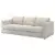 VIMLE Sofa trosed, Gunnared bež