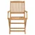 Sklopive vrtne stolice 4 kom 54x61x88 cm od drva bagrema