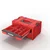 Predalni modul QBRICK SYSTEM PRO Drawer 2 Toolbox 2.0 Profi Expert Red Ultra HD Custom 65590