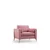 Atelier del Sofa Fotelja Rome 85x90x105cm Roze