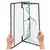 Kavez za ptice Zelena 50 x 60 x 1,9 cm Polietilen