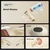 SONGX Bluetooth slušalice, Braon-krem
